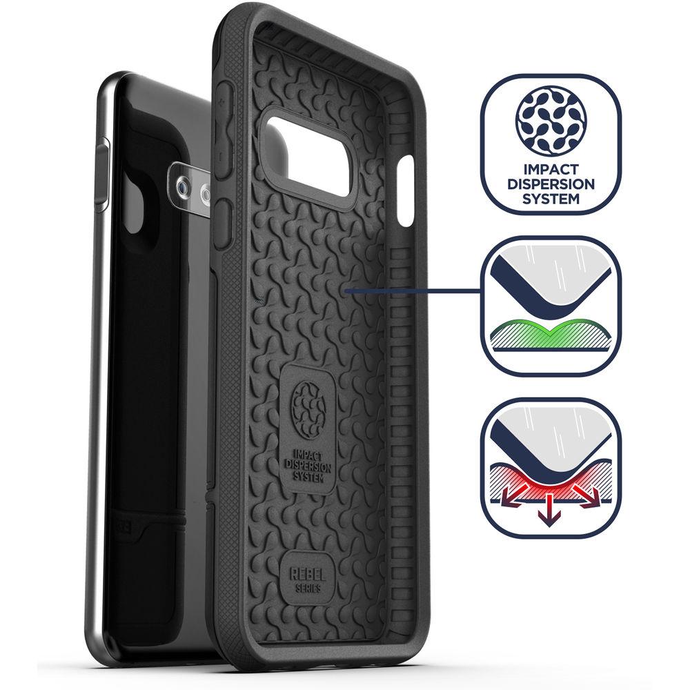 Encased Rebel Series Case with Belt Clip Holster for Samsung Galaxy S10