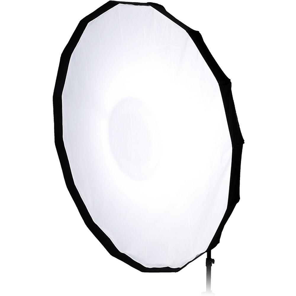 FotodioX EZ-Pro Foldable Beauty Dish Softbox Combo with 50-Degree Grid for Multiblitz Profilux Flash Heads