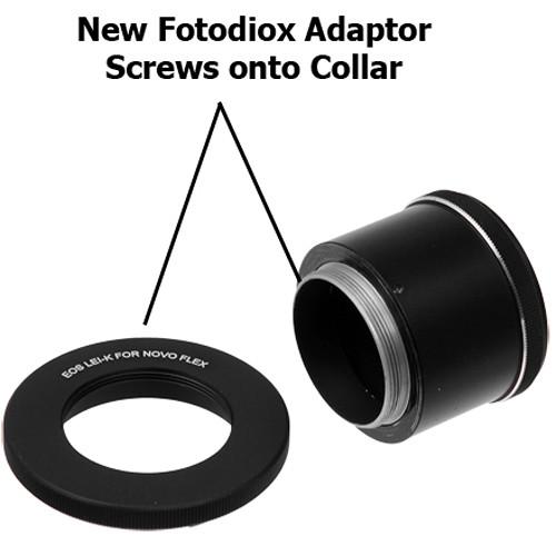 FotodioX Mount Adapter for Novoflex Rifle Lens to Canon EOS Camera
