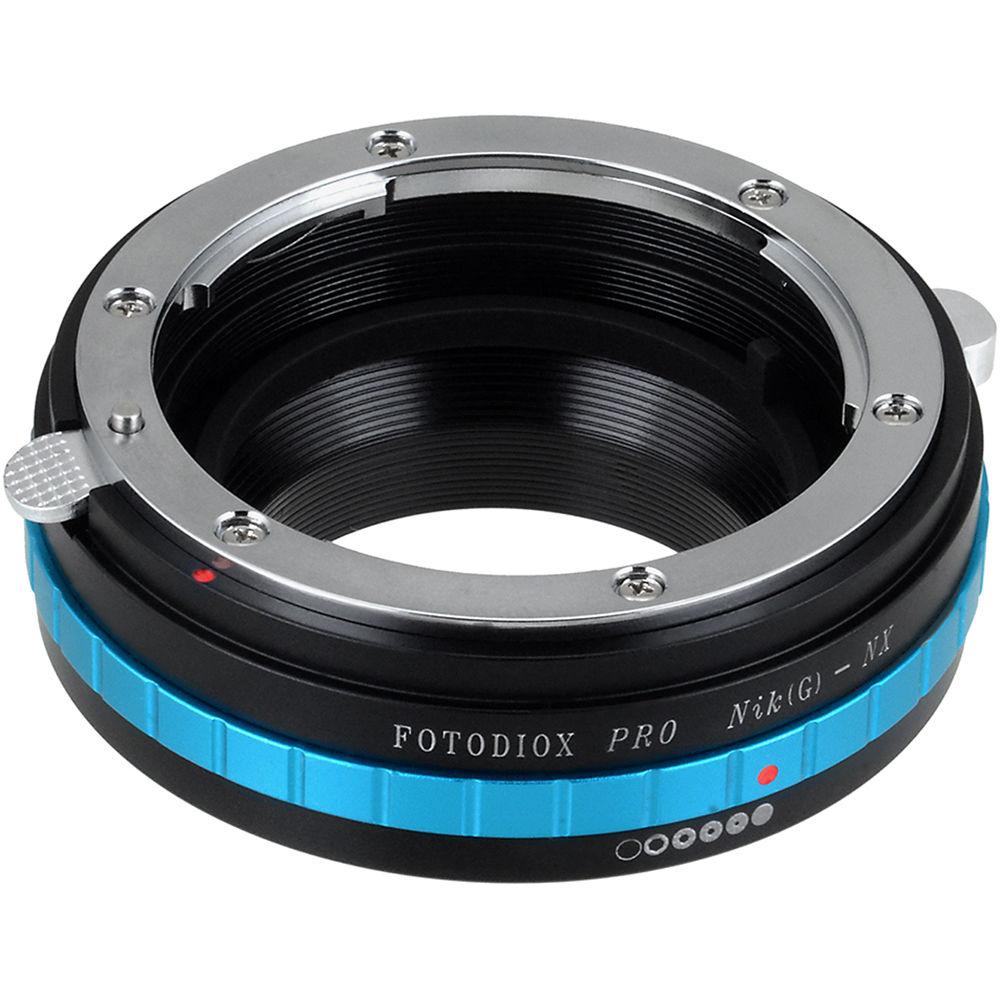FotodioX Pro Lens Mount Adapter for Nikon G-Type F-Mount Lens to Samsung NX-Mount Camera