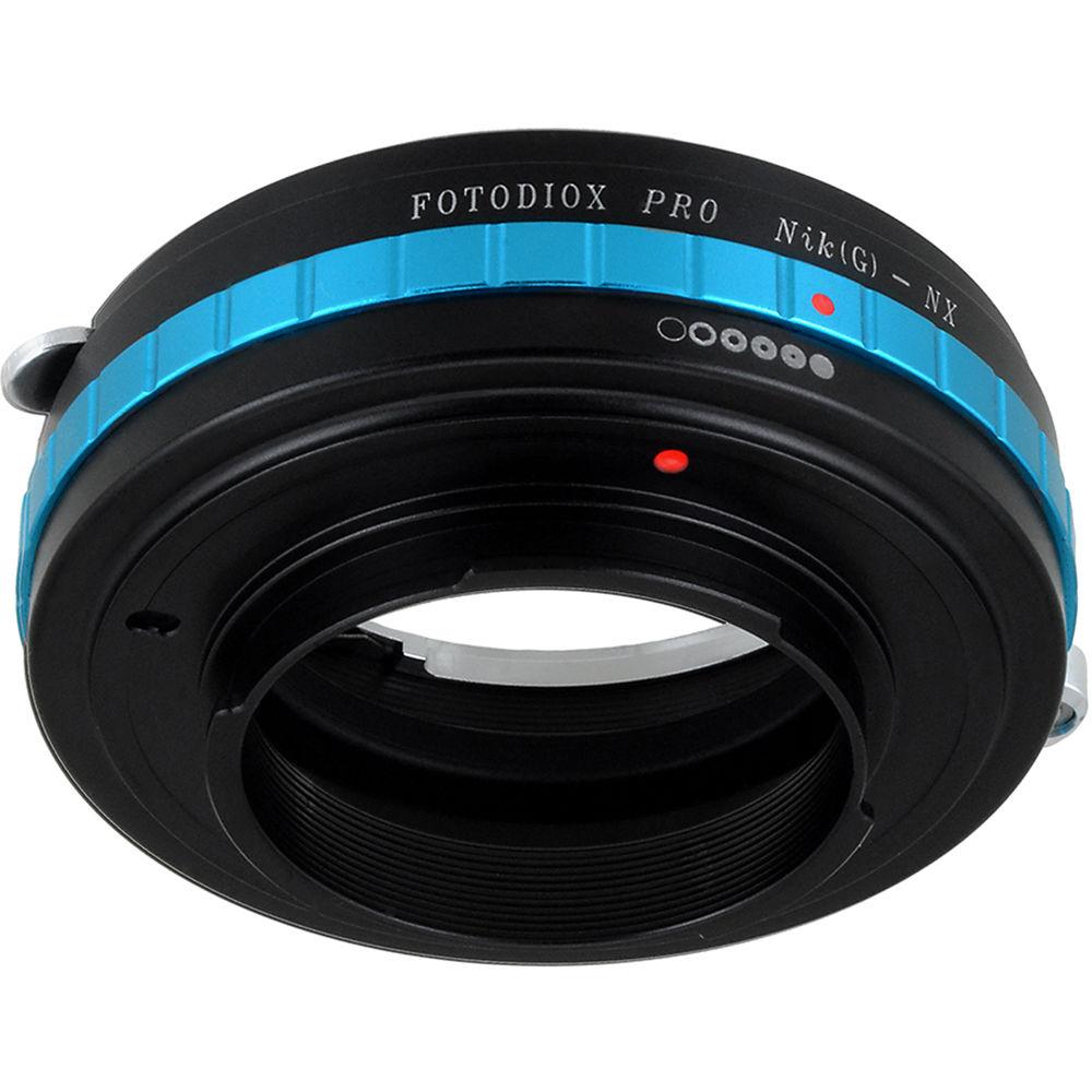 FotodioX Pro Lens Mount Adapter for Nikon G-Type F-Mount Lens to Samsung NX-Mount Camera