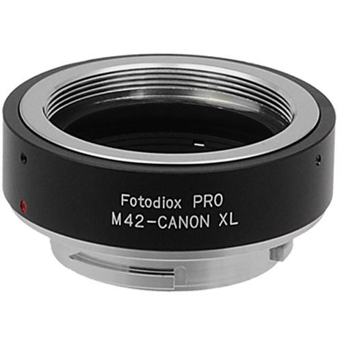 FotodioX Pro Lens Mount Adapter M42 Screw Mount SLR Lens to Canon XL Mount Video Camera