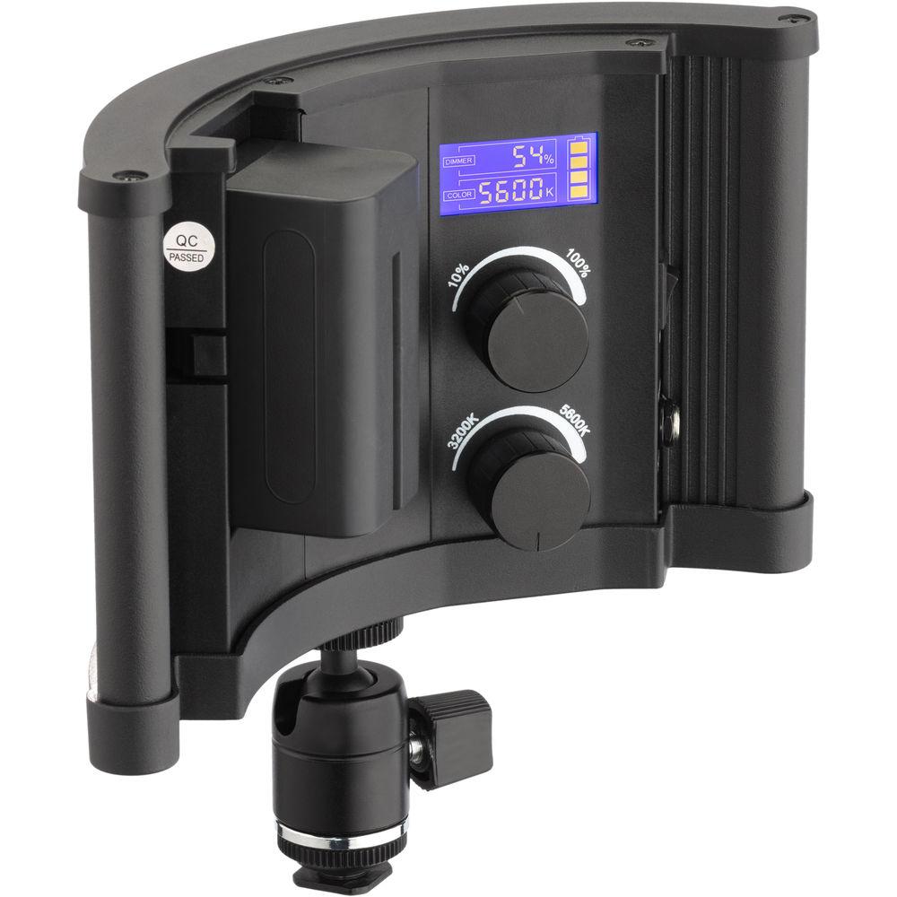 Genaray 10" Curved Super-Wide Bi-Color SMD LED On-Camera Light