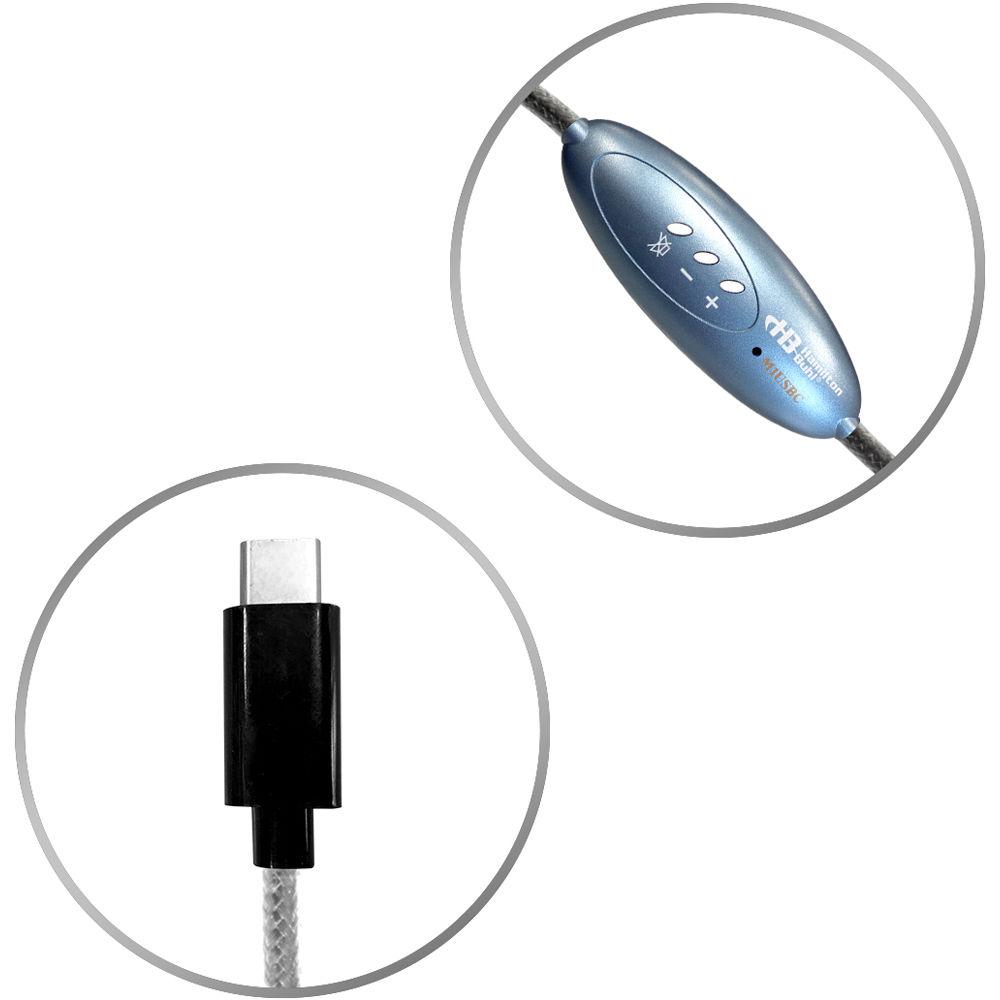 HamiltonBuhl MACH-1 Multimedia USB Type -C Headset with Gooseneck Microphone