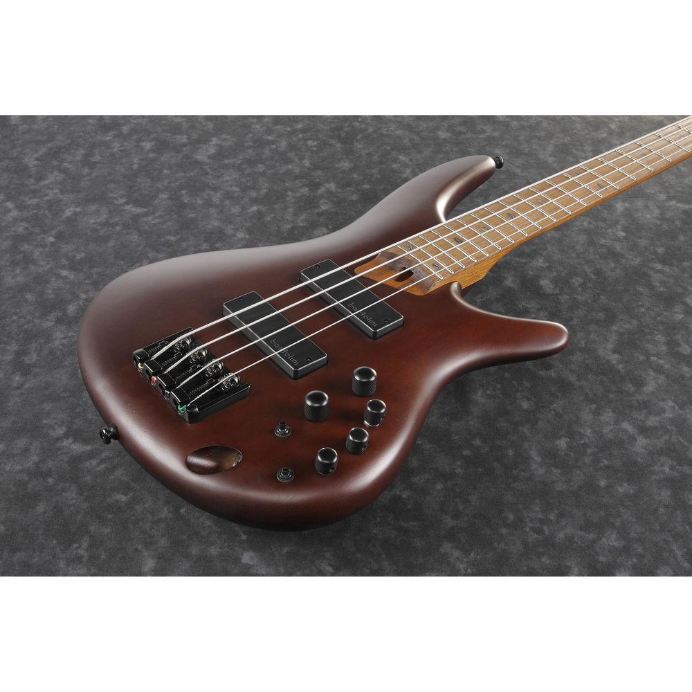 Ibanez SR Standard 4-String Electric Bass - 24 Frets - Brown Mahogany