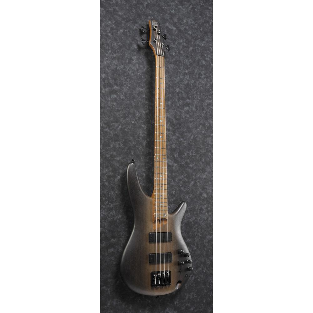 Ibanez SR Standard 4-String Electric Bass - 24 Frets - Surreal Black Dual Fade