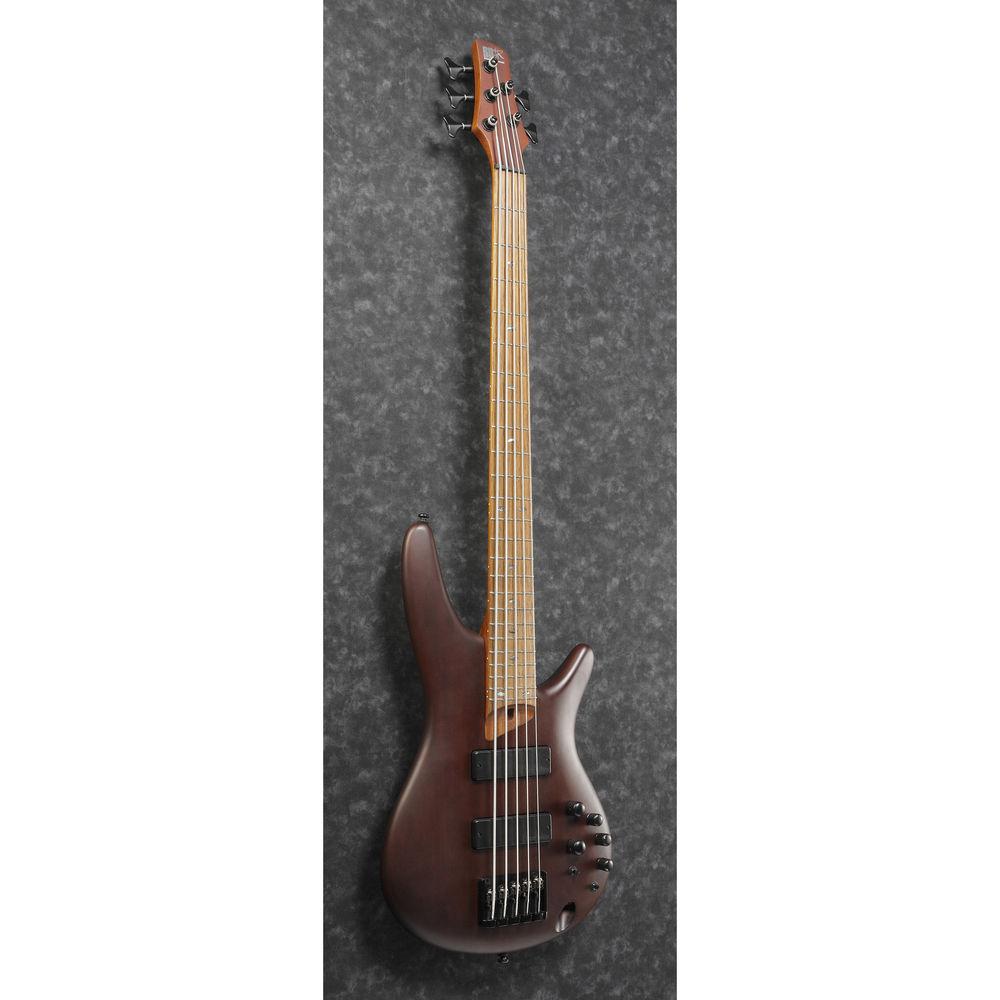 Ibanez SR Standard 5-String Electric Bass - 24 Frets - Brown Mahogany