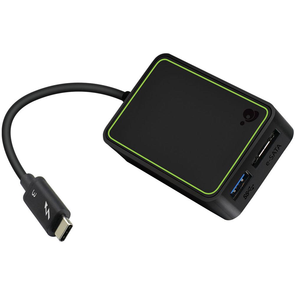IOGEAR Thunderbolt 3 to eSATA and USB Type-A Adapter