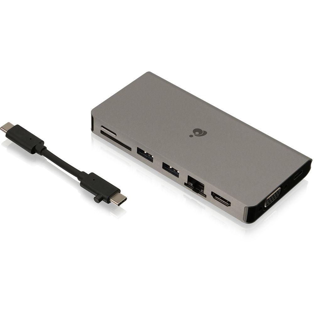 IOGEAR USB Type-C Pocket Dock with Power Delivery 3.0, IOGEAR, USB, Type-C, Pocket, Dock, with, Power, Delivery, 3.0