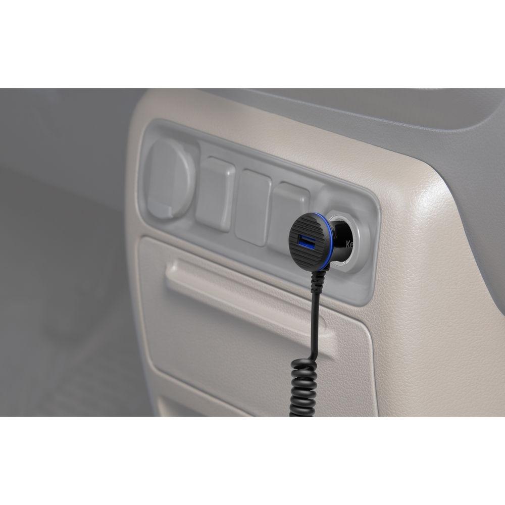 Kensington PowerBolt 3.4A Dual Fast Charge Car Charger with Lightning Cable