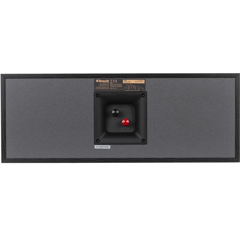 Klipsch Reference R-52C Two-Way Center Channel Speaker