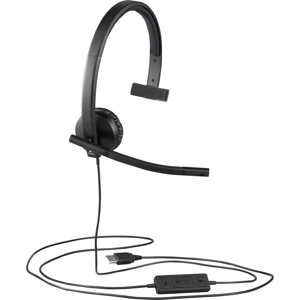 Logitech H570e Wired USB Mono Headset