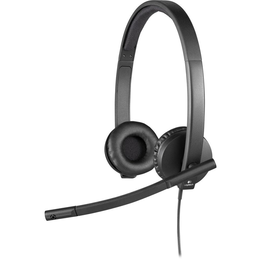 Logitech H570e Wired USB Stereo Headset