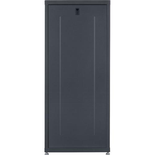 Lowell Manufacturing Rack-Designer-27U, 24"D, Glass Front Door and Rear Doors