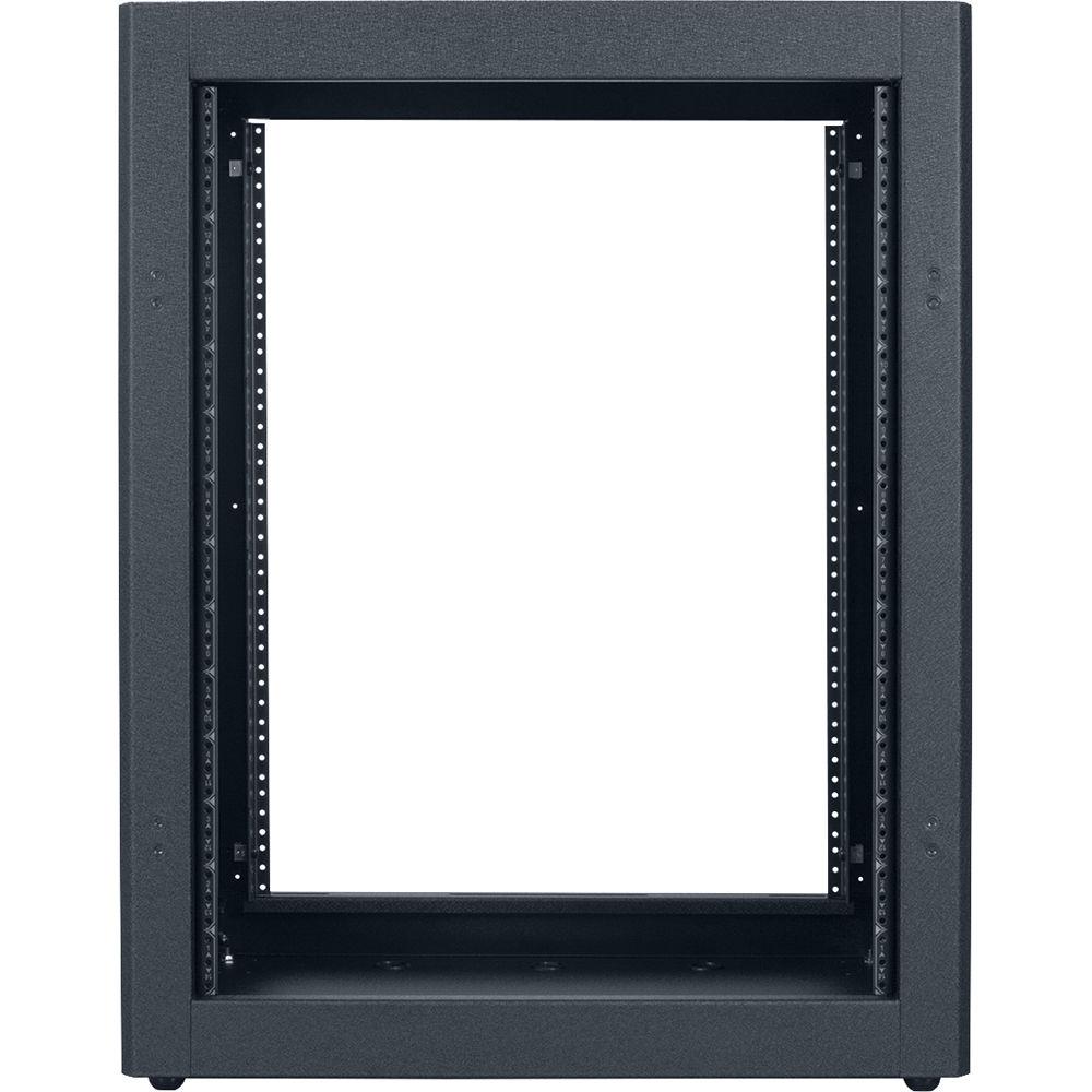 Lowell Manufacturing Rack-Desktop-14U, 18" Deep, Front Rear Rails