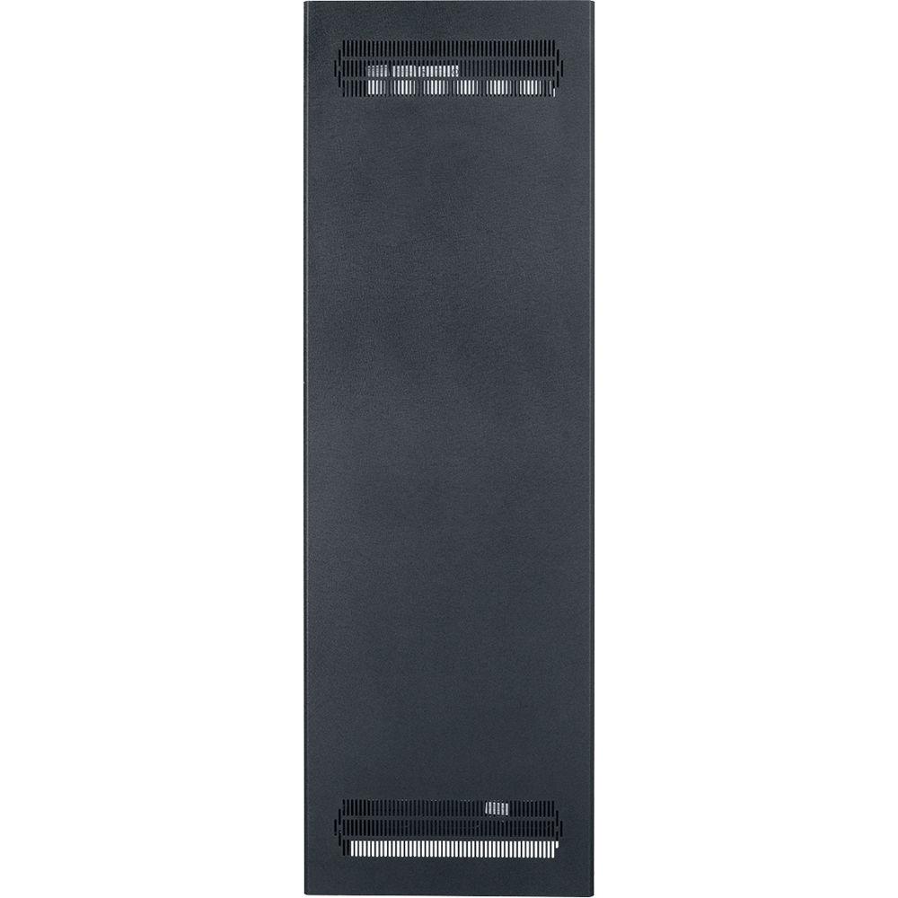 Lowell Manufacturing Rack-Enclosed-35U, 22" Deep, 1-Pair Adustable Rails, Rear Door