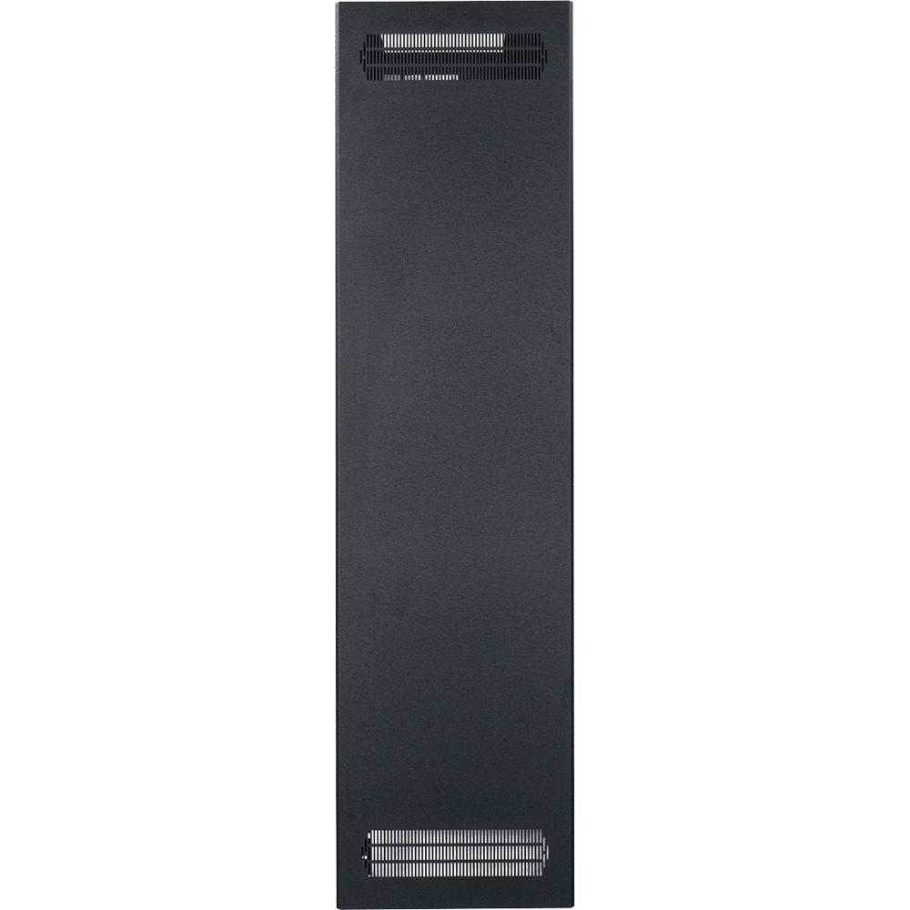 Lowell Manufacturing Rack-Enclosed-42U, 22" Deep, 1-Pair Adustable Rails, Rear Door