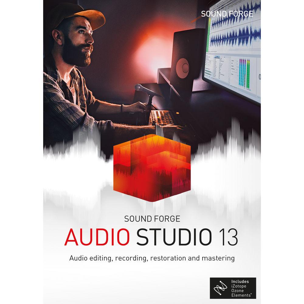 MAGIX Entertainment SOUND FORGE Audio Studio 13 - Audio Editing Software