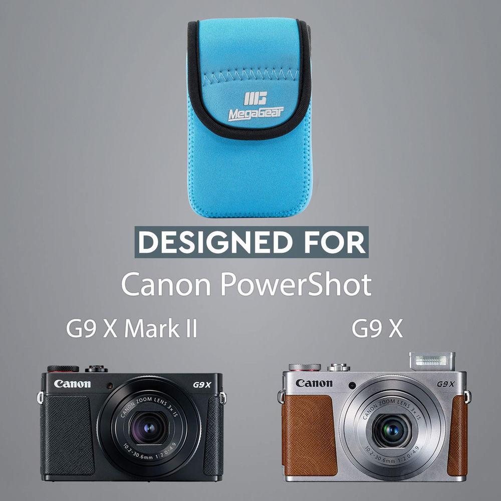 MegaGear Ultra-Light Neoprene Camera Case for Canon PowerShot G9X Mark II or G9X
