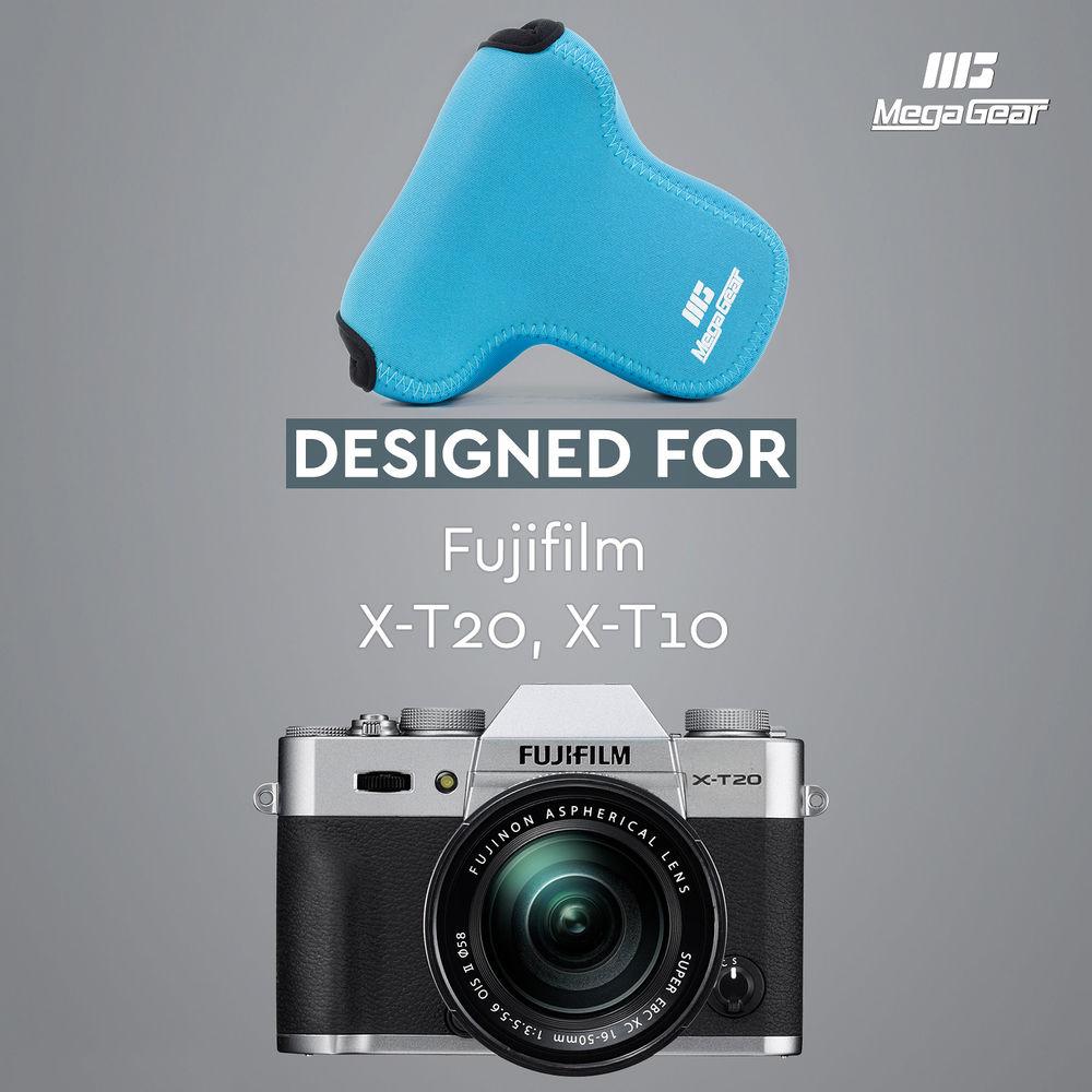 MegaGear Ultra-Light Neoprene Case for Fujifilm X-T10 X-T20 with 16-50, 18-55mm Lens