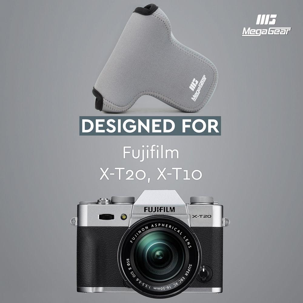 MegaGear Ultra-Light Neoprene Case for Fujifilm X-T10 X-T20 with 16-50, 18-55mm Lens