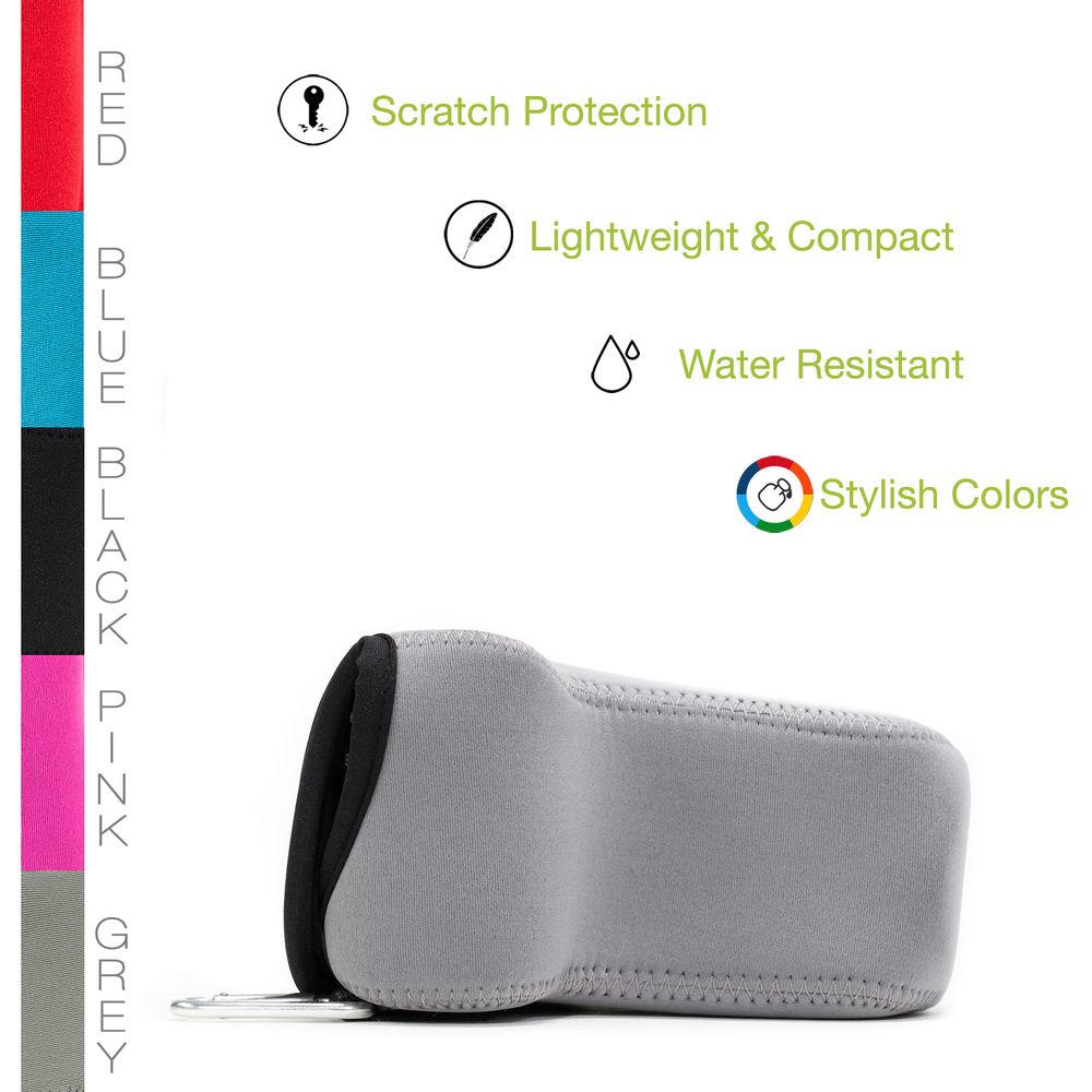 MegaGear Ultra-Light Neoprene Case for Fujifilm X-T10 X-T20 with 16-50, 18-55mm Lens