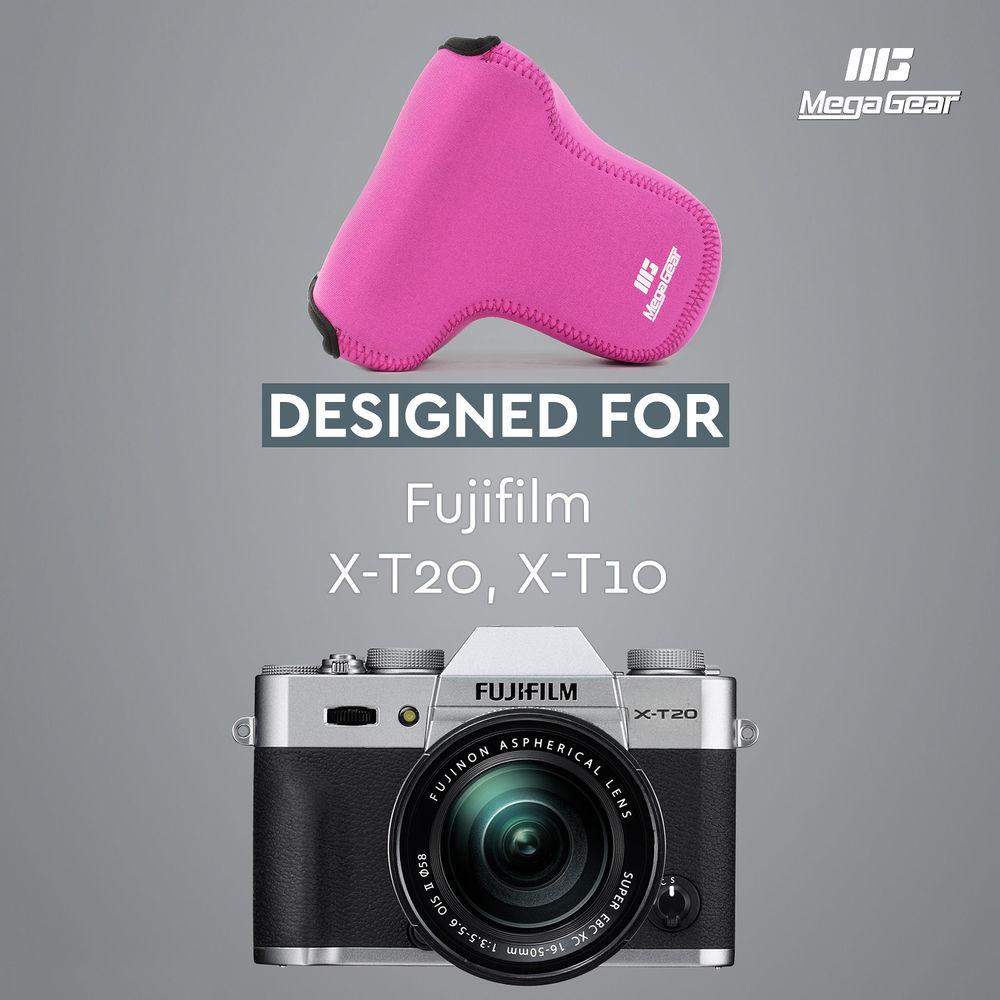 MegaGear Ultra-Light Neoprene Case for Fujifilm X-T10 X-T20 with 16-50, 18-55mm Lens