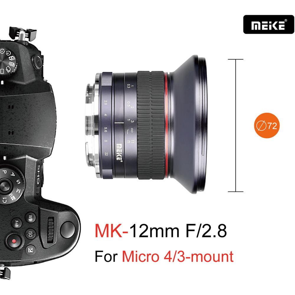 Meike MK-12mm f 2.8 Lens for Micro Four Thirds