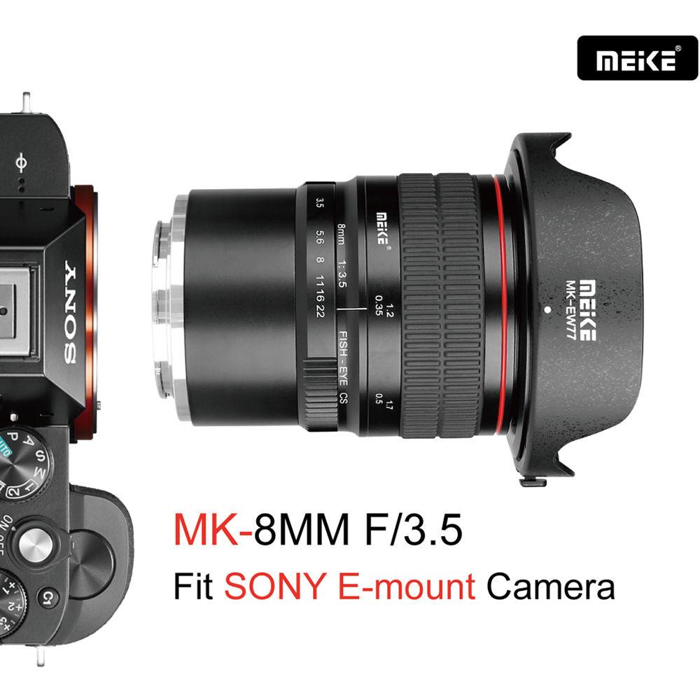 Meike MK-8mm f 3.5 Fisheye Lens for Sony E