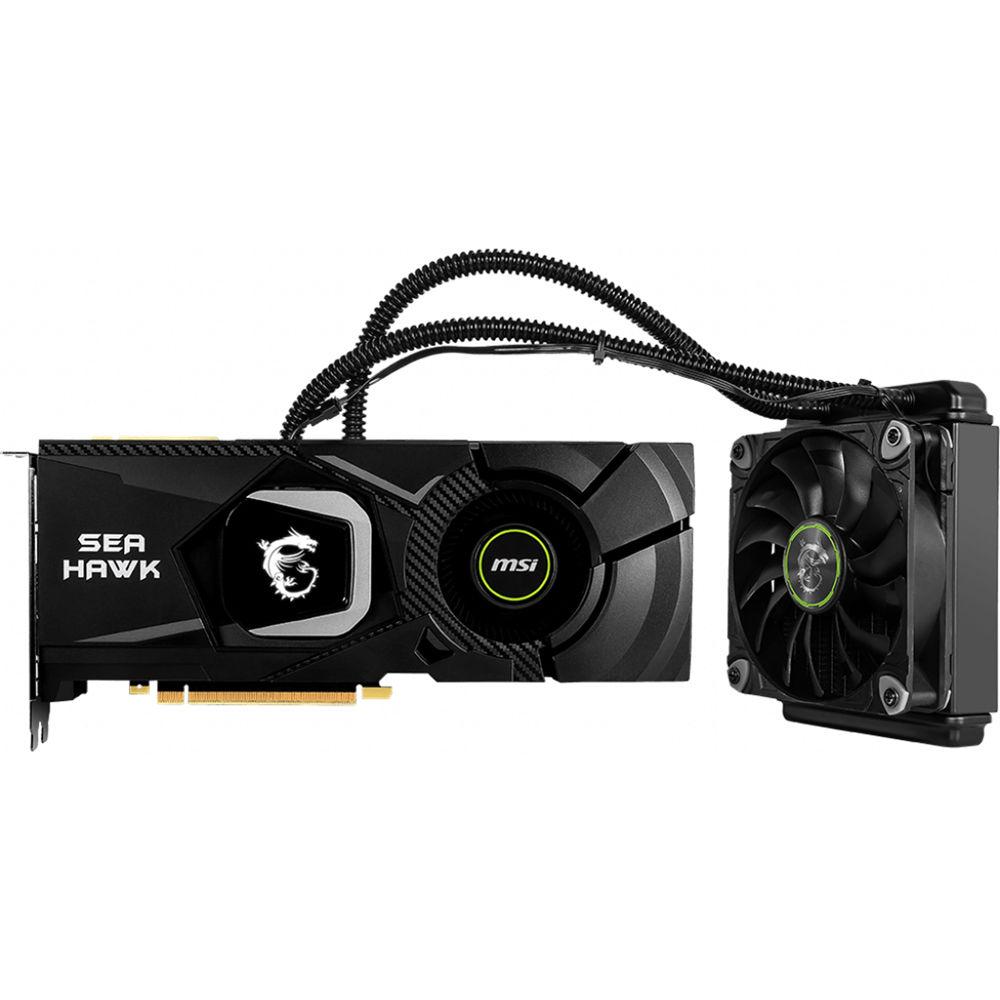 MSI GeForce RTX 2080 Ti SEA HAWK X Graphics Card
