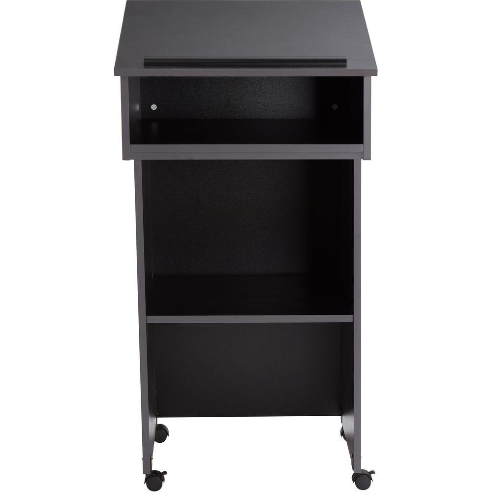 Oklahoma Sound Tabletop Lectern With Av Cart Lectern Base