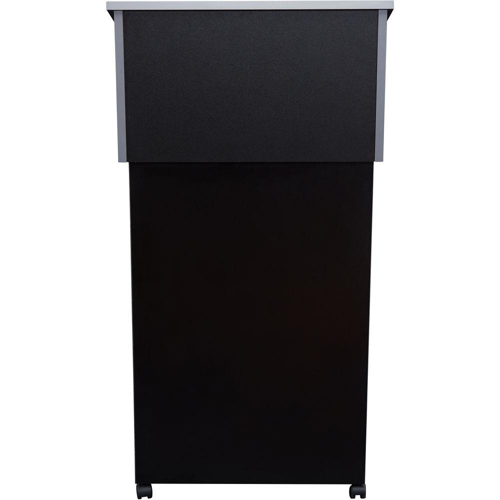 Oklahoma Sound Tabletop Lectern With Av Cart Lectern Base