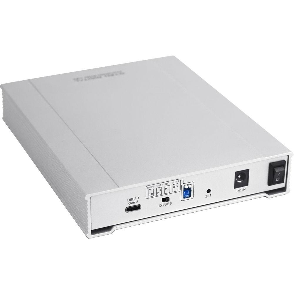 Oyen Digital MiniPro RAID V3 8TB 2-Bay USB 3.1 Type-C RAID Array