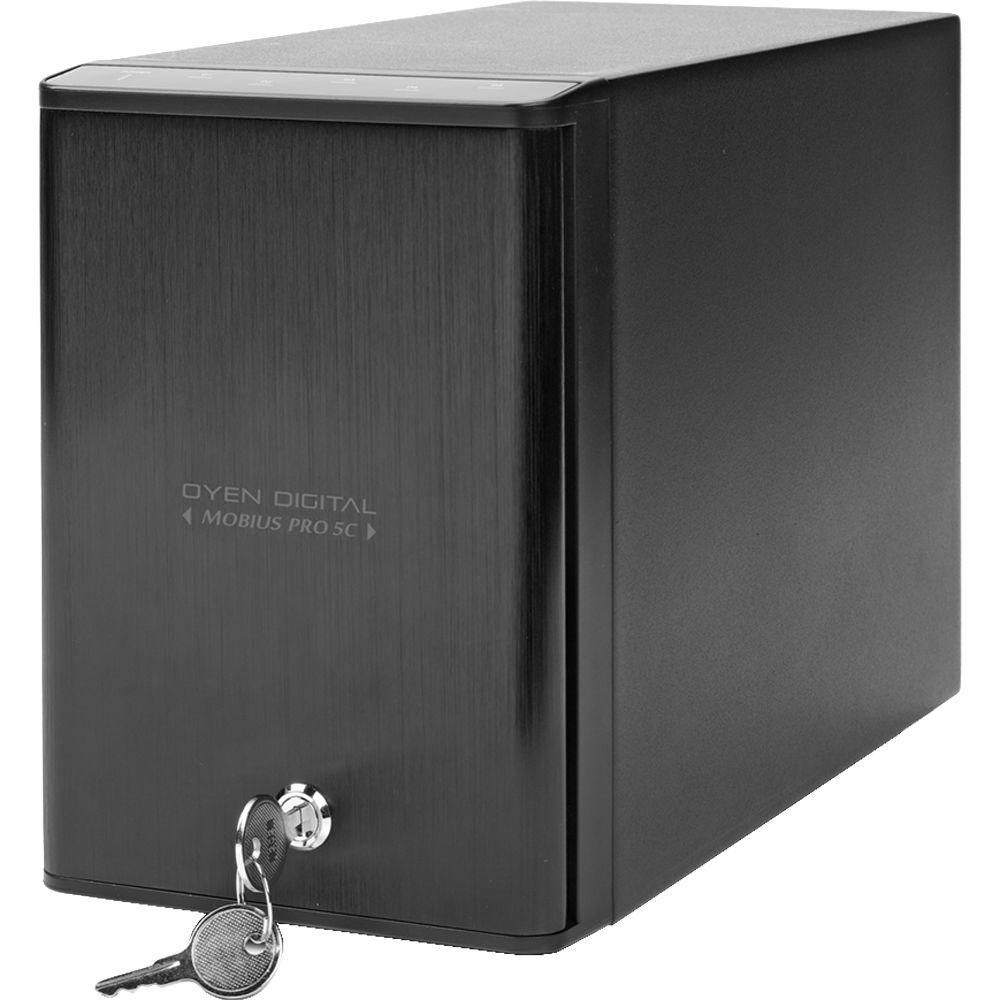 Oyen Digital Mobius Pro 5-Bay Dual Usb-C Enclosure w Raid