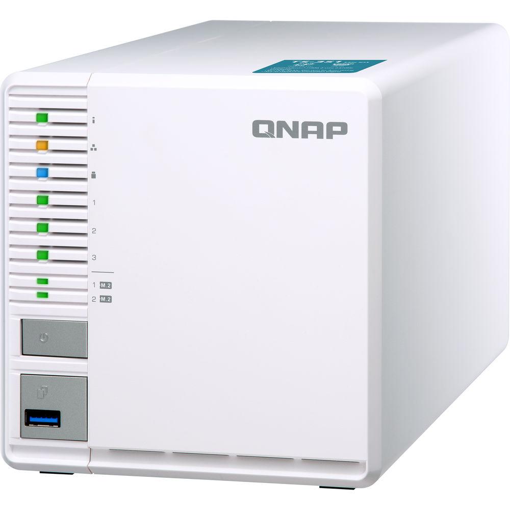 QNAP TS-351 3-Bay Personal Cloud NAS for Raid5 Storage, QNAP, TS-351, 3-Bay, Personal, Cloud, NAS, Raid5, Storage