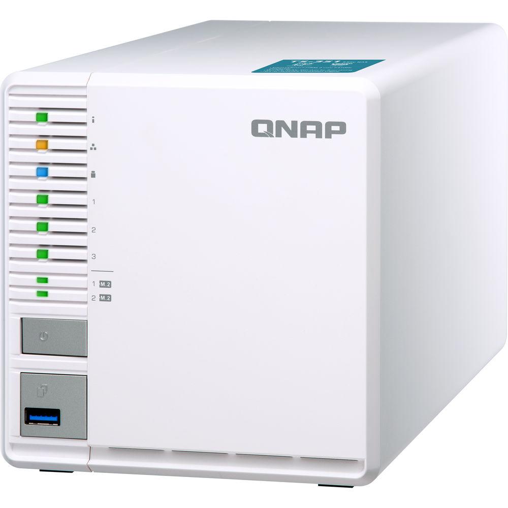 QNAP TS-351 3-Bay Personal Cloud NAS for Raid5 Storage
