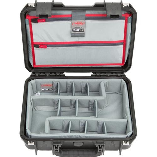 SKB iSeries 1510-4 Case with Think Tank Photo Dividers & Lid Organizer