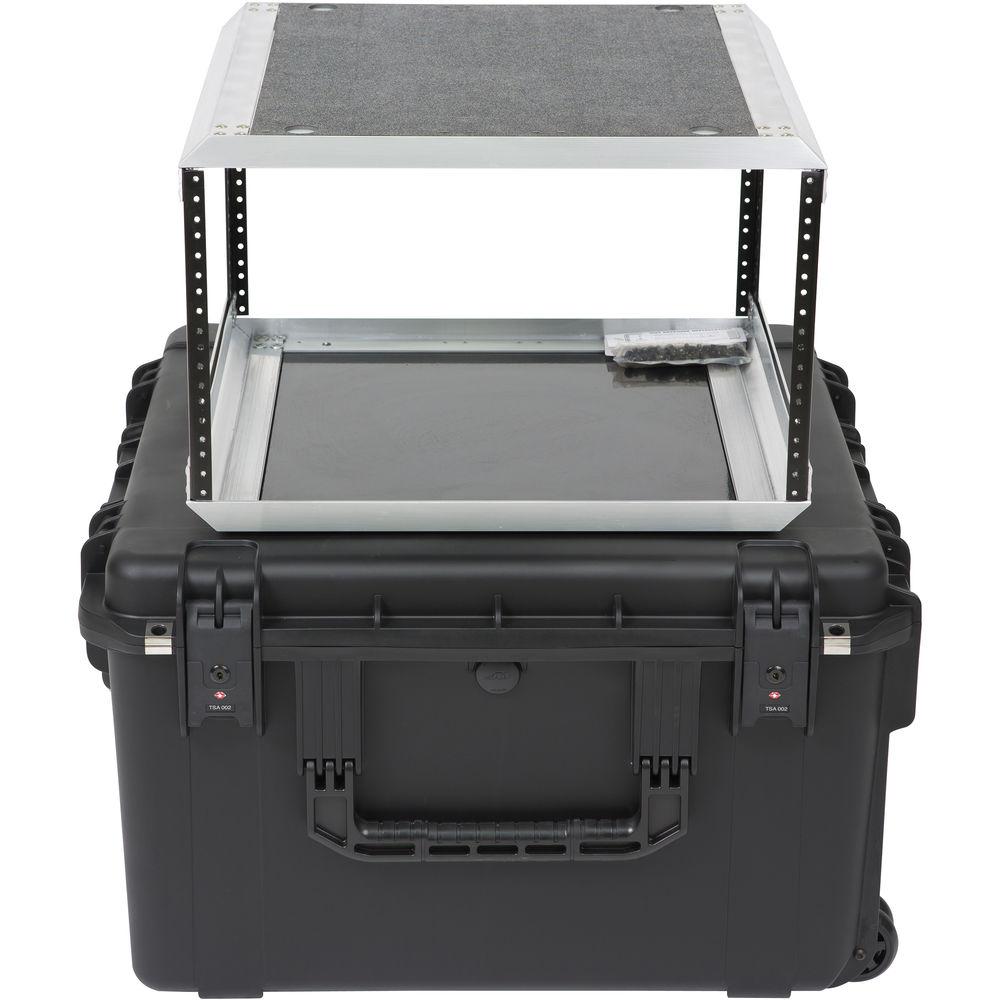 SKB Iseries Case With Removeable 6U Aluminum Rack Cage