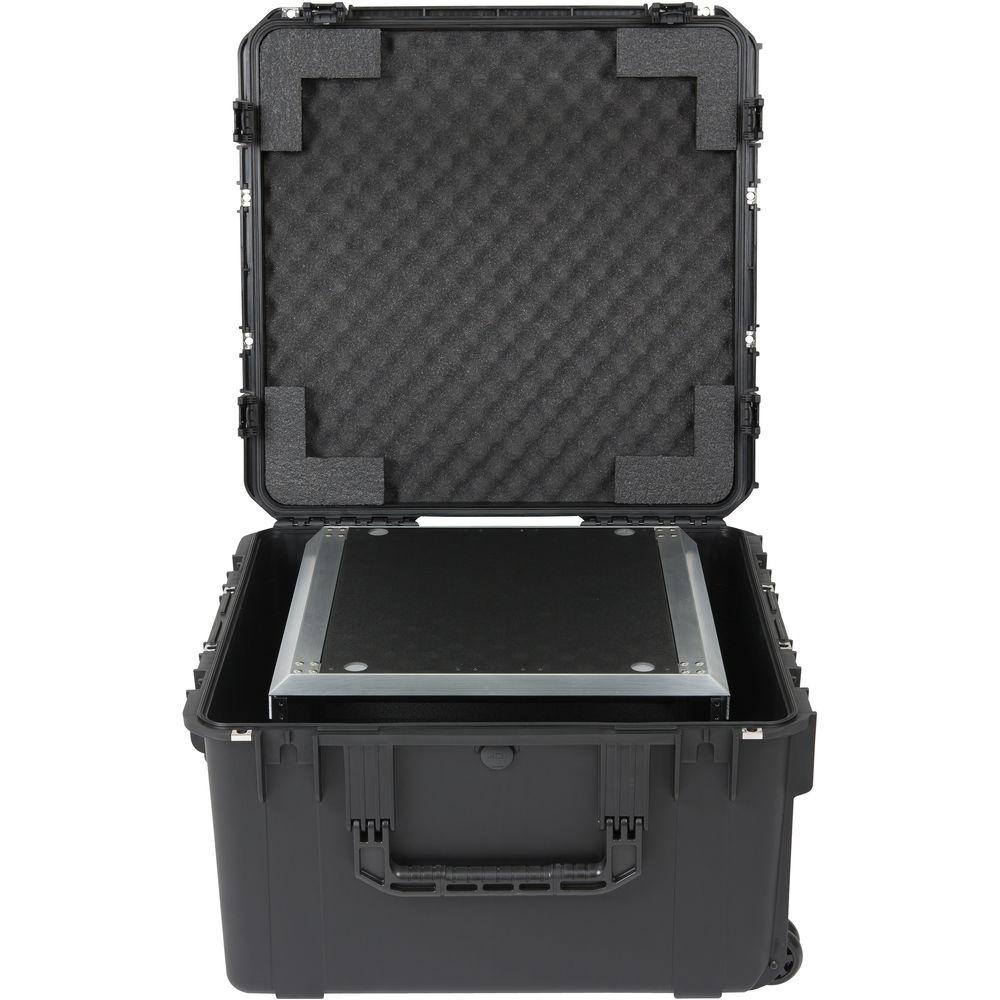 SKB Iseries Case With Removeable 6U Aluminum Rack Cage, SKB, Iseries, Case, With, Removeable, 6U, Aluminum, Rack, Cage