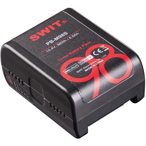 SWIT PB-M98S 14.4V 98Wh Pocket Battery with D-Tap and USB Output