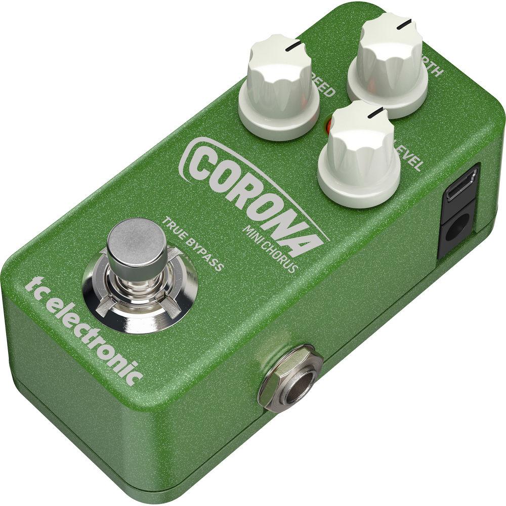 TC Electronic Corona Mini Chorus Effects Pedal for Electric Guitars