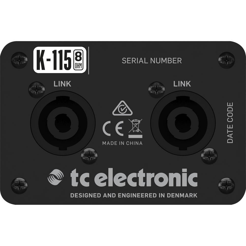 TC Electronic K-115 K-Cab 400W 1x15" Bass Cabinet