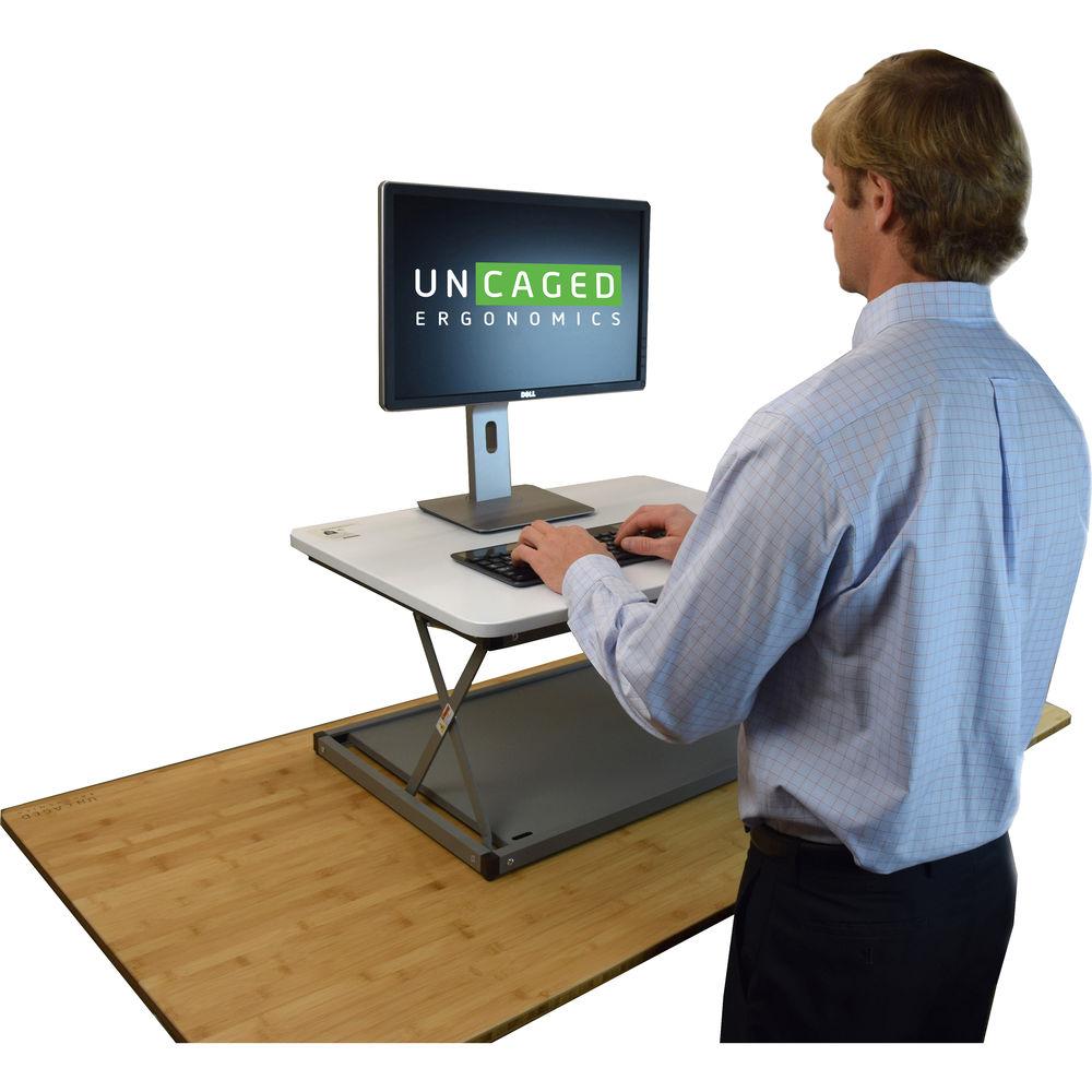 Uncaged Ergonomics Changedesk Mini Black Standing Desk, Uncaged, Ergonomics, Changedesk, Mini, Black, Standing, Desk