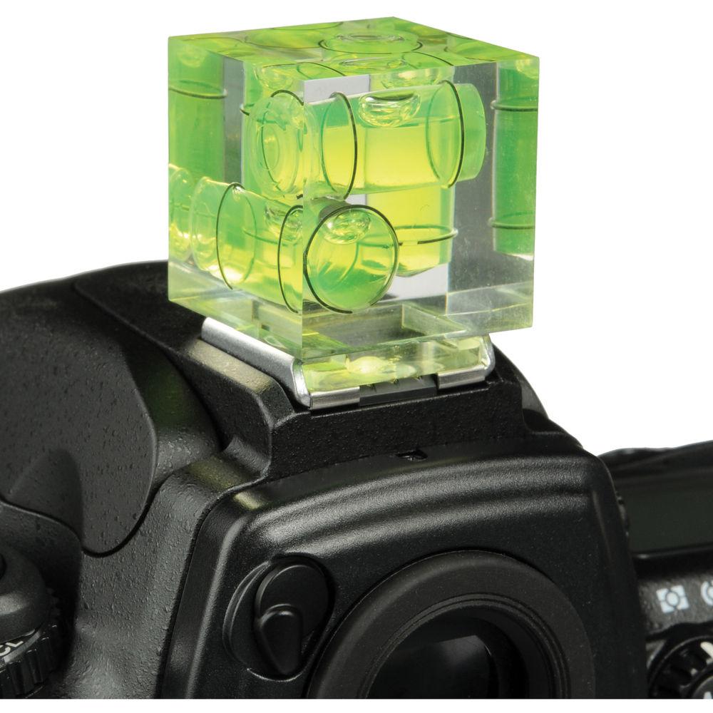 Vello Three-Axis Hot-Shoe Bubble Level for Nikon and FUJIFILM Cameras