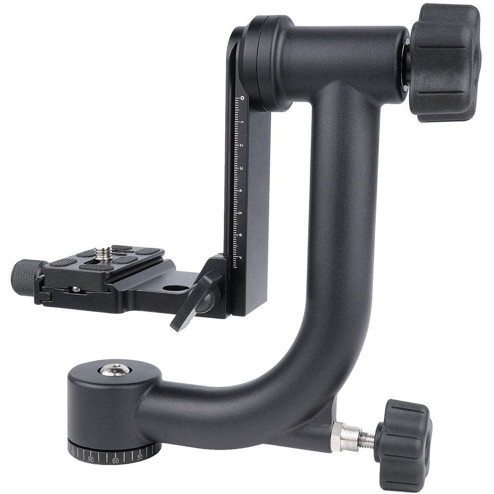 YELANGU A17 Aluminum Alloy DSLR Camera Gimbal Tripod Head