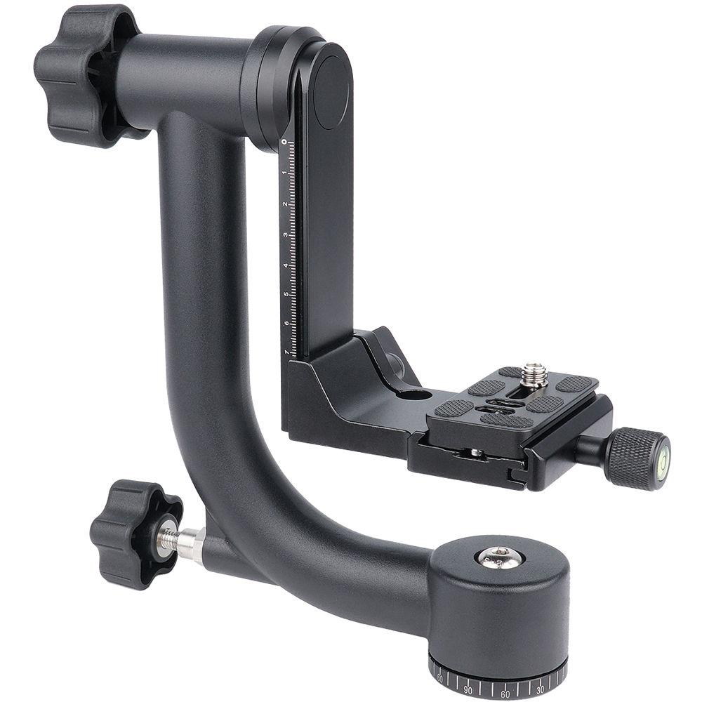 YELANGU A17 Aluminum Alloy DSLR Camera Gimbal Tripod Head