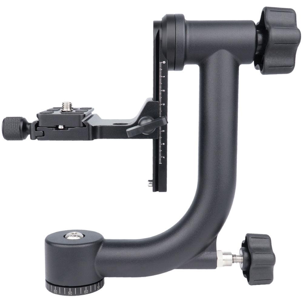 YELANGU A17 Aluminum Alloy DSLR Camera Gimbal Tripod Head