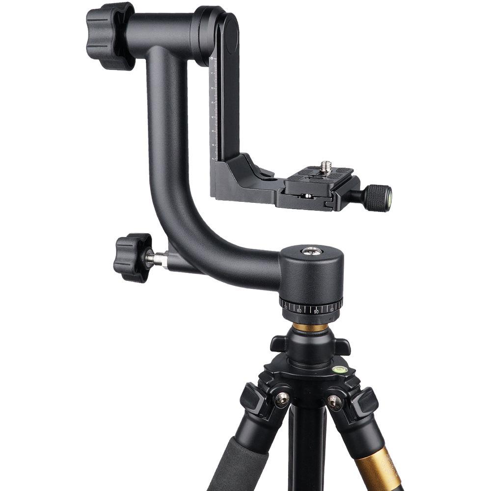 YELANGU A17 Aluminum Alloy DSLR Camera Gimbal Tripod Head