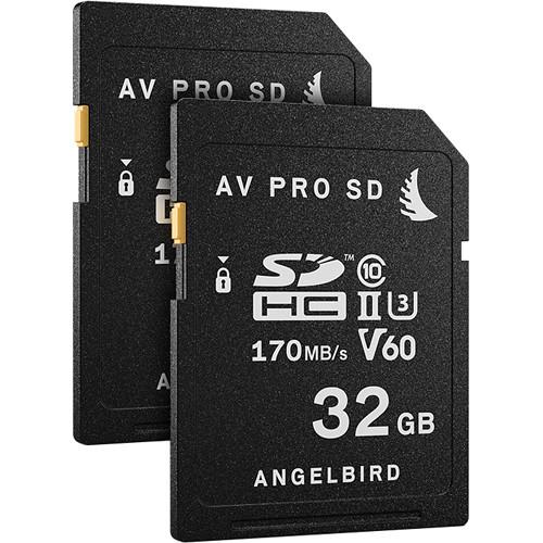 Angelbird 32GB AV Pro UHS-II SDHC Memory Card