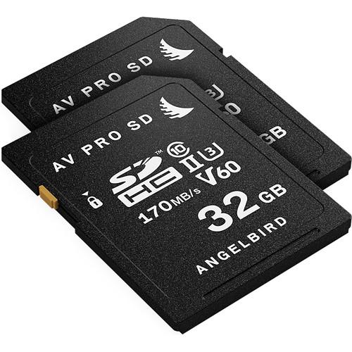 Angelbird 32GB AV Pro UHS-II SDHC Memory Card